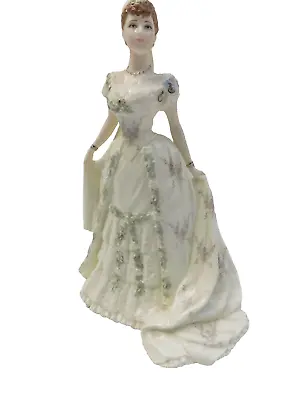 Coalport Figurine Queen Mary Royal Brides Collection Limited Edition With Coa • £80