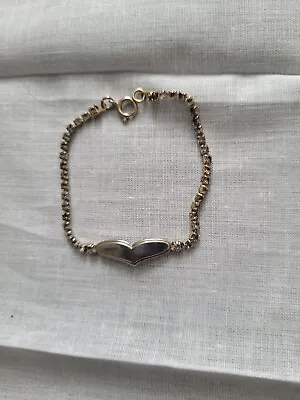 VTG. Speidel Sterling Child  ID Bracelet   Plus FREE Child's Necklace • $15.99