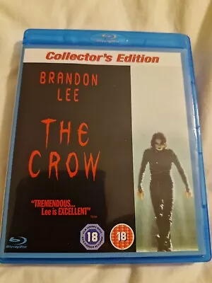 The Crow Brandon Lee Blu-ray Collector's Edition Ernie Hudson Cult James O'Barr  • £4.99