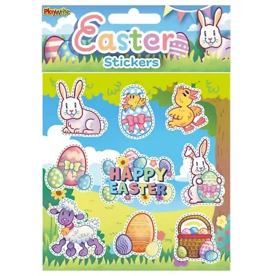 6 Easter Sticker Sheets - Egg Bunny Hunt Toy Loot/Party Bag Fillers Children/Kid • £1.99