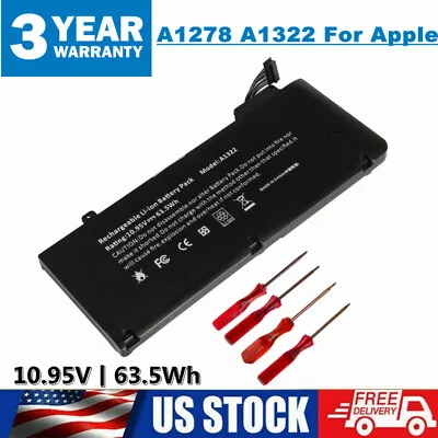 A1322 Battery For Apple Macbook Pro 13 Inch A1278 Mid 2012 2010 2009 Early 2011 • $17.85