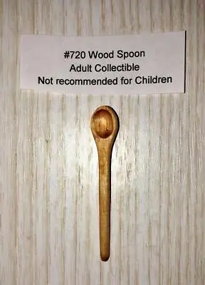 $9.99 • Buy Miniature Dollhouse 1:12 Scale Kitchen Wooden Spoon - By Sir Thomas Thumb - 720