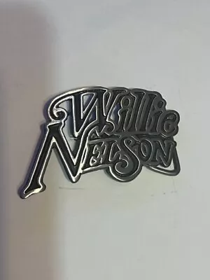 Willie Nelson Belt Buckle Letters Country Music Very Nice Iconic • $35