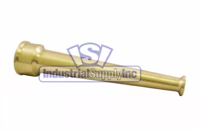 Taper Hose Nozzle | 1-1/2  National Pipe Straight Hose (NPSH) | Brass • $29.60