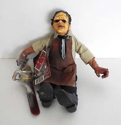 MEZCO Cinema Of Fear Leatherface Figure Plush Doll Texas Chainsaw Massacre HTF • $220