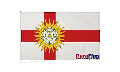 WEST RIDING OF YORKSHIRE 90cm X 60cm FLAG DURAFLAG Hard Wearing Rope & Toggle • £25.24