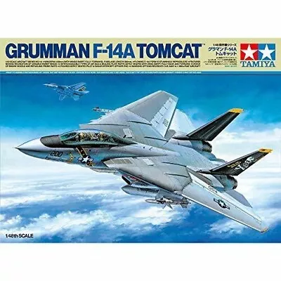 Tamiya Grumman F-14A Tomcat 1/48 Scale Model Kit 61114 • $99.99