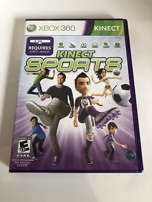 Kinect Sports Microsoft Xbox 360 Tested Boxing Bowling Soccer Volleyball Track • $7