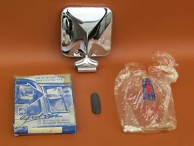 Vintage 1950's-1960's Chevy Ford Mopar NOS In Box Ful Vue Clip On Door Mirror • $199.99