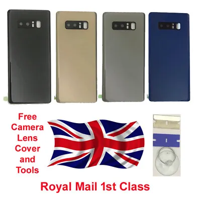 Note 8 Back Rear Glass Battery Cover Case Replacement For Samsung Galaxy • £7.99