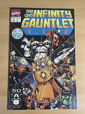 The Infinity Gauntlet # 1 (1991) VF Marvel Comics • £15.86