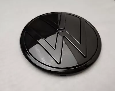 $65.99 • Buy VW Golf 2022 Front Grille Emblem - Black 