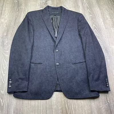 John Varvatos Blazer Suit Jacket Sport Coat Men's Size 42R Navy Long Sleeve • $109.99