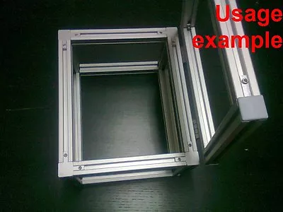 Aluminum T-slot Extruded Profile 20x20-6mm Box + Lid Frame Size 240x200x150mm • $121.60