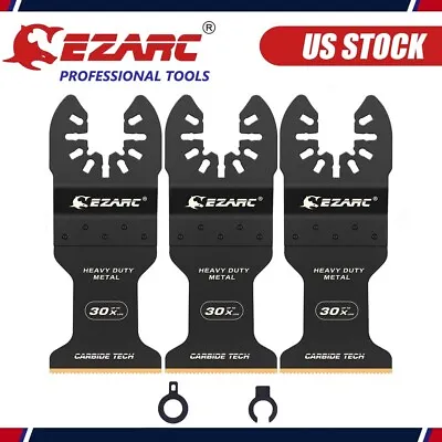 EZARC Carbide Oscillating Tool Blades Multitool Saw Blades Cutter For Hardened • $20.29