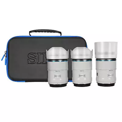 SIRUI Sniper F1.2 APSC Auto-Focus Lens Set For Nikon Z Mount - White • $1699