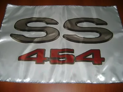 454 SS 20x30  Flag Banner Garage Vintage Deco Muscle Car Chevy Chevelle • $13.99