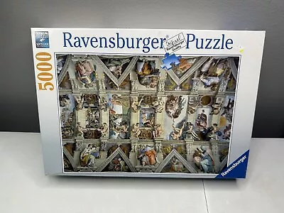 Ravensburger 5000 Piece Sistine Chapel Puzzle SEALED No.174294 • $95