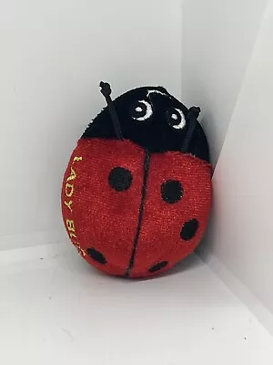 Miniature Plush Ladybug With Sound Aurora Baby Stuffed Animal Toy Bug Red Black • $4.27