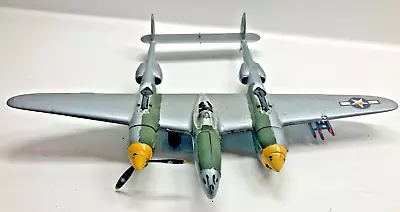 P-38 Lockheed Lightning Vintage Plastic Model Airplane Kit Built • $14.99