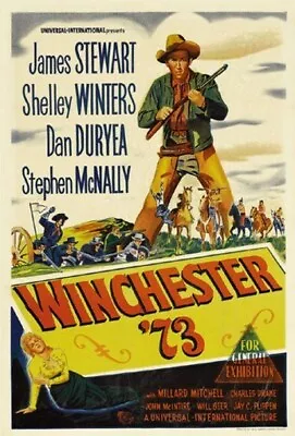 WINCHESTER 73 MOVIE POSTER James Stewart HOT VINTAGE • $9.98