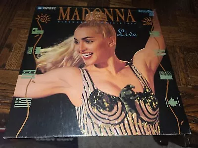 Madonna - Blond Ambition World Tour Live (Laserdisc 1990) Brand New Sealed • $225