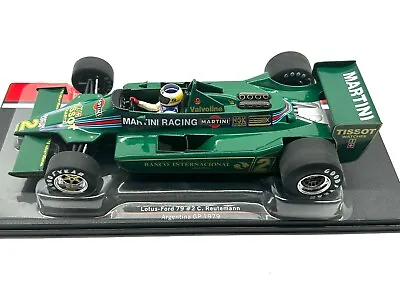 1:18 Scale Model Car Group Lotus 79 F1 Car Carlos Reutemann 1979 Argentina GP • £72.99