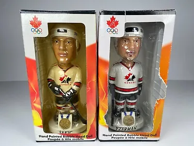 $18.67 • Buy NHL Steve Yzerman Joe Sakic Bobble Heads Dobbles Team Canada 2002 Olympic Hockey