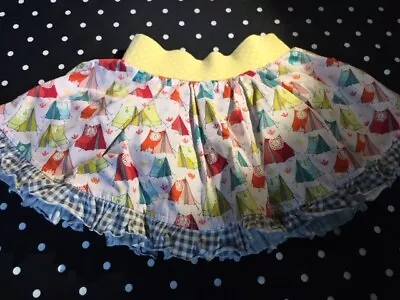 Matilda Jane Skirt 6 Months 2T 3 3T 4 4T 5 EUC Serendipity Happy And Free CHOICE • $9.99