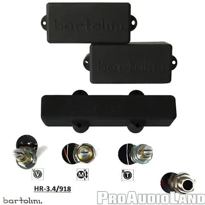 Bartolini 8SU+9J1 Precision P-Jazz Pickup Set W/ HR3.4/918 Prewired Harness NEW • $290