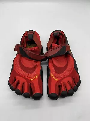 Vibram Fivefingers Men’s  Barefoot Running Shoes Red  Size 40 (8.5-9) • $49