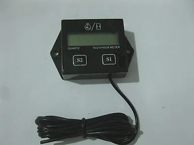 Tach Meter Hour Meter Marine Boat Outboard Motor Mercury Yamaha Johnson Evinrude • $17.49