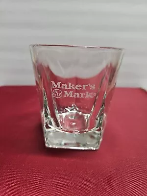 Makers Marks Bourbon Heavy Rocks Glass Pre-owned • $12