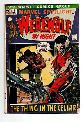 Marvel Spotlight #3 - 2nd Appearance Werewolf By Night - KEY - 1972 - GD/VG • $25.49