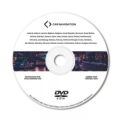 £28.96 • Buy Navigation DVD Update Europe GPS Map For Mercedes-Benz NTG3 Comand Aps C216 W221