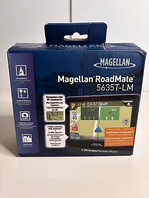 Magellan Roadmate 5635T-LM 5” GPS Navigator PreownedTested-works! • $45