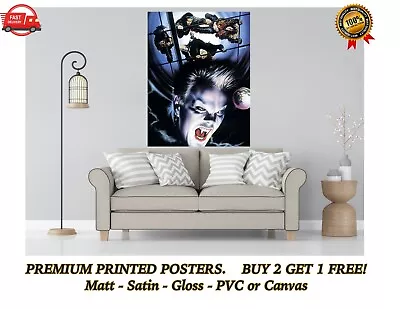 The Lost Boys Classic Movie Poster Art Print Gift A0 A1 A2 A3 A4 Maxi • £5.78