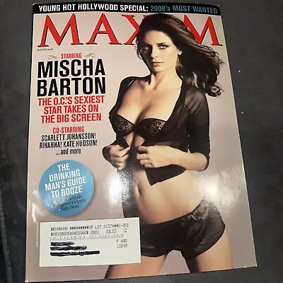 Maxim – January 2008 – Mischa Barton The O.C. • $5