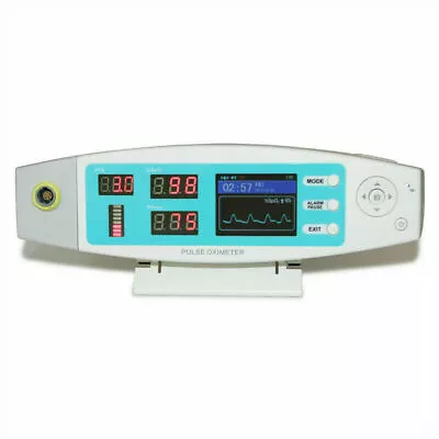 Finger Pulse Oximeter SpO2 Blood Oxygen Monitor USB+ Software Alarm Tabletop USA • $149