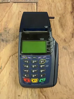 Verifone VX610 Credit Card Machine **DIAL ONLY** NO POWER SUPPLY Chip And Swipe • $12.95