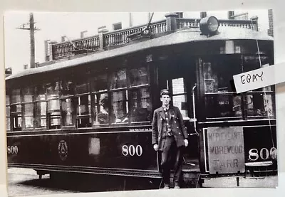 Early Mt Pleasant Morewood Tarrs Pa West Penn Railways Trolley #800 New Postcard • $9.95