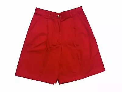 Vintage Charter Club Pleated Walking Shorts 100% Cotton Sz 6 • $23.74