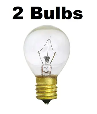 2 X 25w Lava Lamp Light Bulb S Type E17 Base 25 Watt S11 25S11 25S11N S11N25 • $8.74