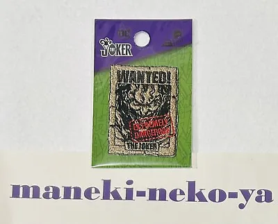 The Joker BATMAN Embroidered Iron-On & Stick-on 2Ways Patch Badge JAPAN • $10