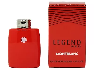 MONTBLANC LEGEND RED EDP 4.5ml .15fl Oz COLOGNE MINI NEW IN BOX • $14.75