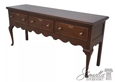 63009EC: KITTINGER CW-148 Colonial Williamsburg Queen Anne Mahogany Sideboard • $1795