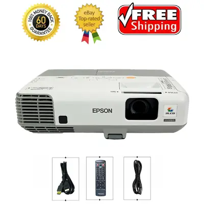 Epson PowerLite 96W 3LCD Projector 2700 ANSI HDMI V13H010L60 / ELPLP60 W/Bundle • $163.20