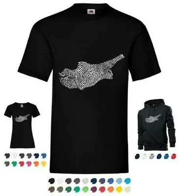 £17.87 • Buy Cyprus Fingerprint T-Shirt/Pullover/Hoodie