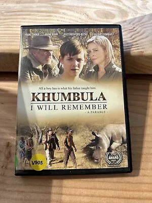 Khumbula I Will Remember (DVD 2016) • $6.50