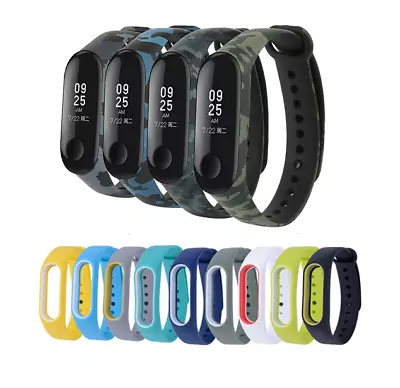 For Xiaomi Mi Band 2 3 4 5 6 Strap Replacement Wrist Bracelet Sport Watch Band ☜ • $8.29